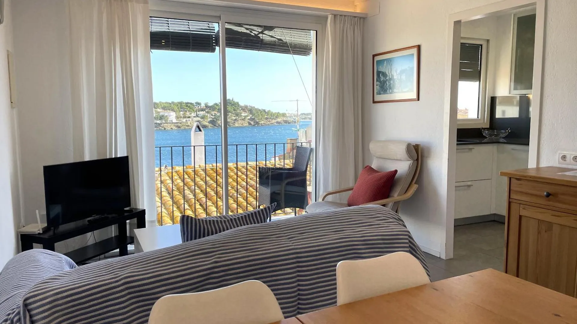Lägenhet Marquina - Apartamento Con Fantasticas Vistas Al Mar Cadaqués Spanien